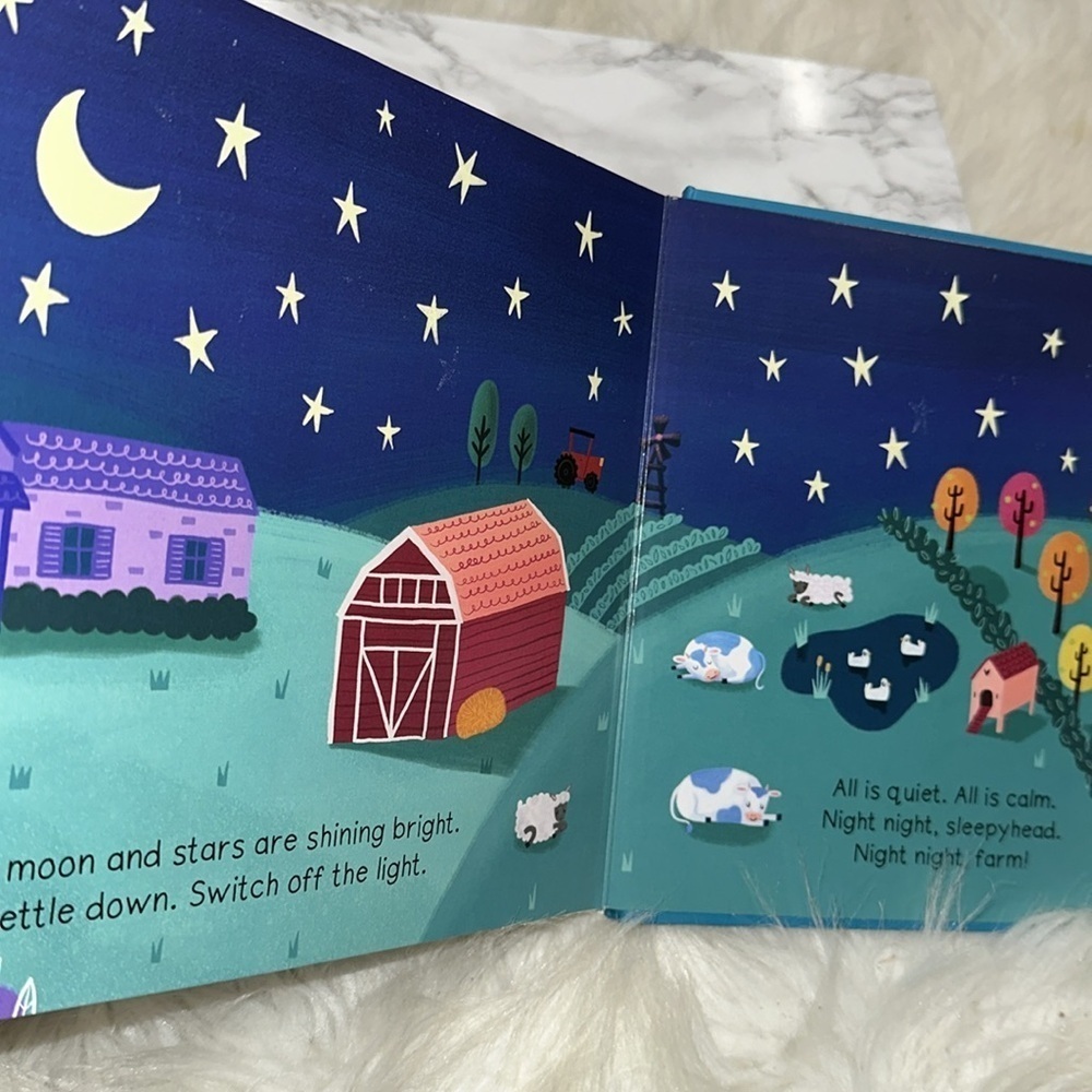 Night Night Farm Children's Book glow in the dark - Picture 15 of 16